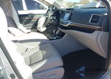 2015 Toyota Highlander Limited V6 from USA, damaged, VIN 5TDDKRFH2FS145849